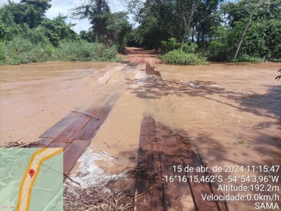 Defesa Civil Municipal monitora impacto das chuvas Intensas em Juscimeira