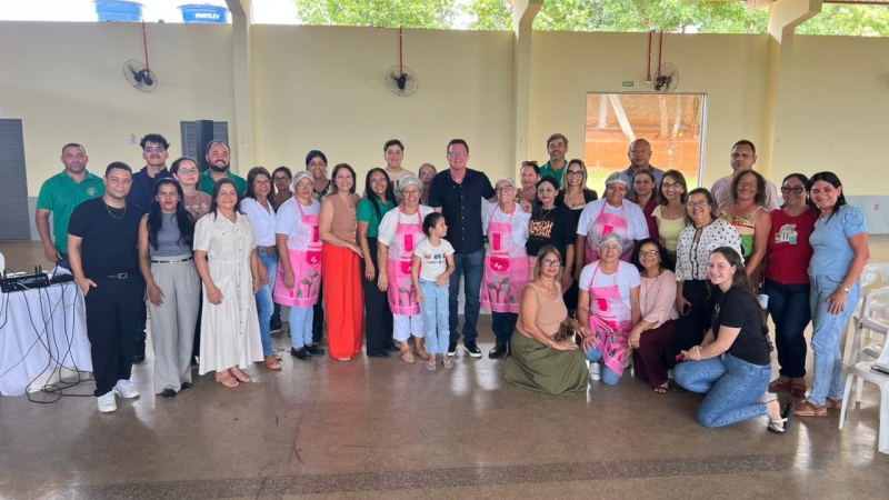 Talentos da Merenda 2025 chega com fora e mostra o brilho das merendeiras de Juscimeira.